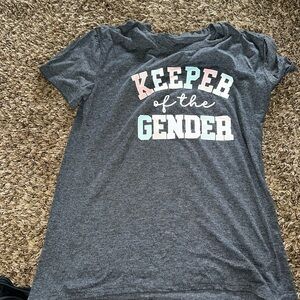 Gender keeper shirt